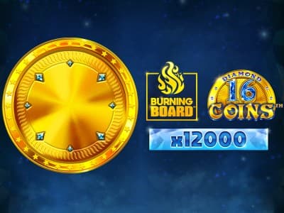 16 Coins Diamond Burning Board